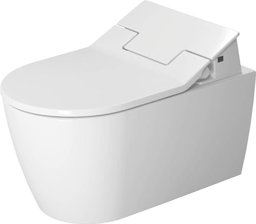 Duravit ME by Starck Wand-WC für Dusch-WC Sitz Weiß Hochglanz 570mm