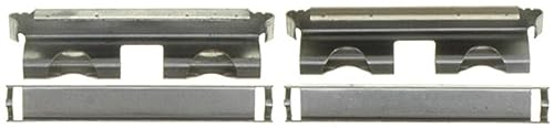 ACDelco 18K2034X Professioneller Bremssattel für Hinterrad-Scheibenbremse, Hardware-Kit mit Clips und Federn
