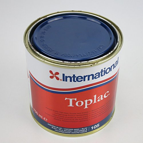 International Toplac High-Gloss Varnish, 750 ml, oxford blue