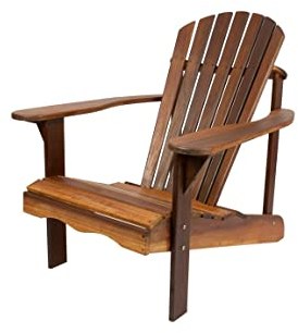 MaximaVida Adirondack Gartenstuhl Toronto, geölt - aus exklusivem Mahagoni Hartholz