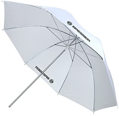 BRESSER SU-43 Durchlichtschirm weiß 110 cm