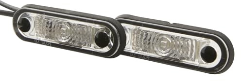 HELLA 2PF 959 590-202 Positionsleuchte - Begrenzungsleuchte - Anhänger - Wohnwagen - LED - 12/24V - Einbau - ECE/ADR/GGVS - Lichtscheibenfarbe: glasklar - Kabel: 500mm