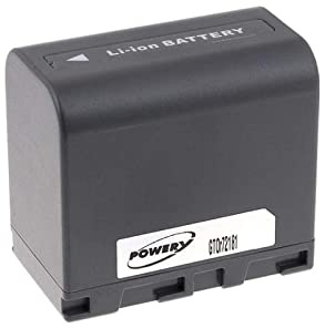 Batterie pour caméscope JVC type BN-VF823U 2400mAh, 7,2V, Li-Ion