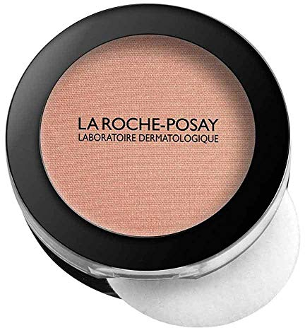 La Roche-Posay Toleriane Blush, Puder-Rouge, Sanftes und präzises Auftragen dank weichem Schwämmchen, Geeignet für alle Hauttypen, Allergiegetestet, Farbe: Caramel Nr. 03, 5 g