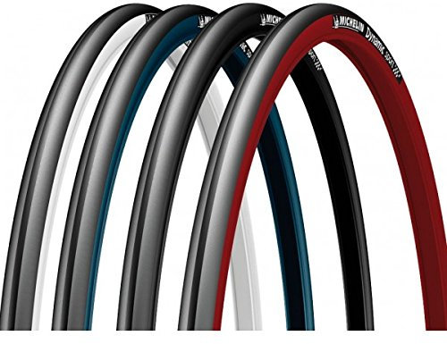 Michelin - 31006 : Cubierta neumatico Negra/Azul Dynamic Sport 700x23