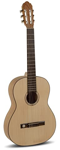 GEWA Konzertgitarre, klassische Gitarre Pro Natura Gold - 4/4 Größe - Massive Fichtendecke - Boden/Zarge Kirsche massiv - Naturfarben - seidenmatt - Hannabach Saiten - Made in Europe