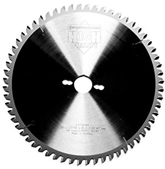 jjw-germany HM – Kreissägeblatt Hanna 260 x 2,5 x 30 Z= 60 WZ speziell für Festo/Festool Kapex, 1 Stück, 4250980601711