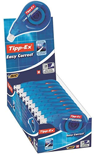 Tipp EX 829035 Korrekturroller, seitlicher Korrekturroller, 10 Stück