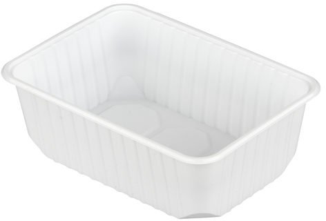 Starpak 50 Verpackungsbecher, PP 1 l 6,3 cm x 18,6 cm x 13,3 cm weiss | Unbekannte Einheit (50 Stück)