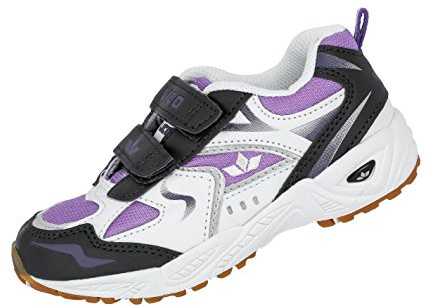 Lico Bob V, Scape per Sport Indoor Unisex - Bambini e ragazzi, Bianco Viola Blu Navy, 37 EU