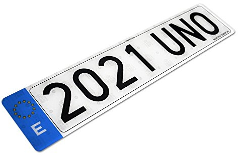 Matricula Acrilica Nueva 100% Homologada