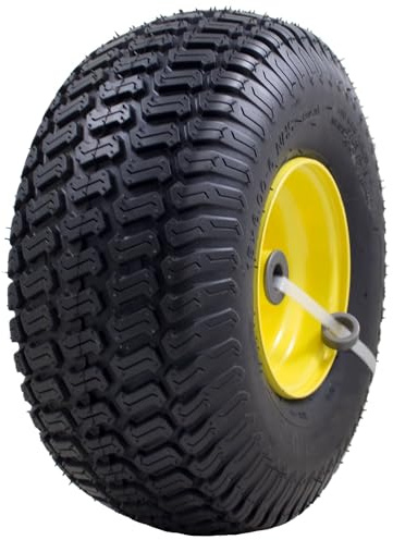 MARASTAR 21426 15x6.00-6 Reifen und Radmontage, Ersatz-Rasenmäher, Vorderreifen, kompatibel mit John Deere Rasenmäher der Serie 100 und 300