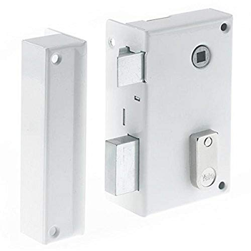 Yale YAV37G - Serrure en applique verticale à fouillot, 2 Clés, Version gauche - pour Grille et Portail