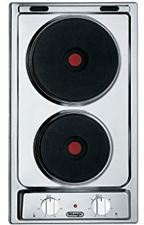 I231ER P.COTT.ELETTRICO 29CM 2PIASTRE DOMINO INOX