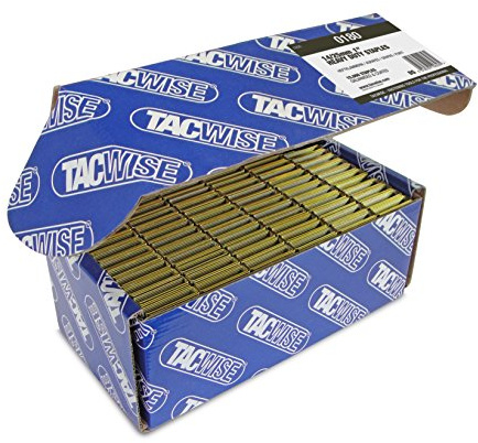 Tacwise 0180 Typ 14/25 mm Rahmenklammern, Schmale Krone, 15.000 Stück | Verzinkte, Professionelle