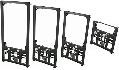 Vorwandmontage-Element für Bidet zur Eckmontage Höhe 1200mm