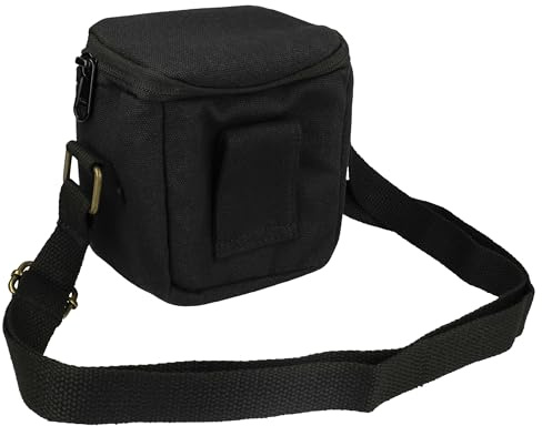 vhbw Sacoche Compatible avec Canon PowerShot G1X Mark II | G7X, G3x, G16, G1X, SX510 HS, S120, SX400 IS, G15, S110 appareil photo - gris