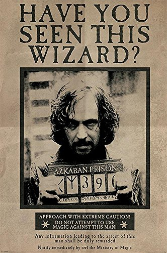 Harry Potter and The Prisoner of Azkaban (61cm x 91,5cm) + weiÃŸe Geschenkverpackung. Verschenkfertig!