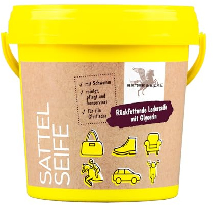 Bense & Eicke B & E Sattelseife mit Schwamm