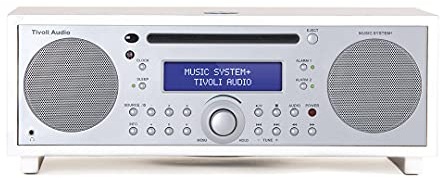 Tivoli Audio Music System+ All-in-One Hi-Fi-System mit DAB+, CD und Bluetooth weiß
