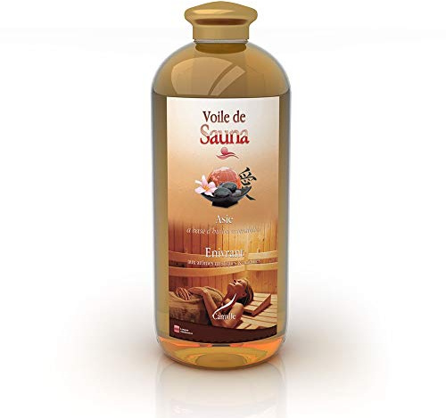 Camylle - Sauna-Aufguss Asie - Ausgezeichneten Sauna-Aufguss aus Hochwertigen und Naturreinen Ätherischen Ölen - Sanft belebend Mit mystischen und spritzigen Aromen - 1000ml