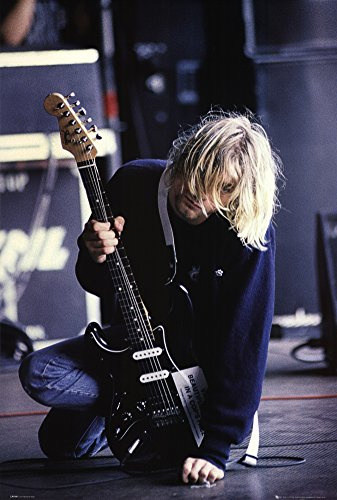GB EYE LTD LP1160 Maxi-Poster Kurt Cobain, Gitarre, 61 x 91,5 cm