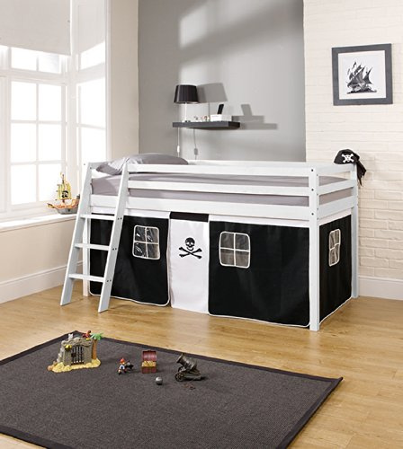 Noa and Nani Kids Cabin Bed Play Tent Pirate Underbed Den for Midsleeper | Underbed Den, For Midsleeper