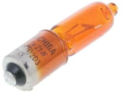 VICMA Glühlampe orange H21W BAX9s 12V 21W | Glühbirne als Blinkerbirne H21W