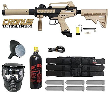 Tippmann Cronus Paintball Marker Gun Player Package