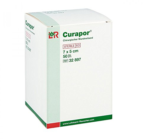 CURAPOR Wundverband steril chirurgisch 5x7 cm 50 St