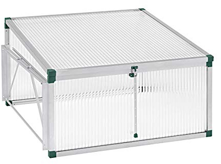 Beckmann KG FT3VG1P Frühbeet Typ Allgäu Verlängerung für FT3G1P 101 x 107 cm Polycarbonat