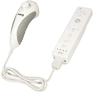 Wii - Nunchuk Controller Weiß (Logic 3)