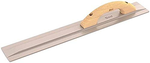 Bon 22-635 61/8,9°cm Fugenbrett, quadratisches Ende, Magnesium, mit Holzgriff