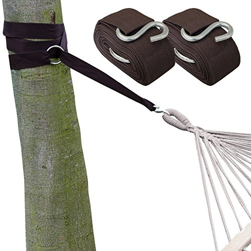 AMANKA XXL Befestigung für Hängematte an Bäumen 6,4 Meter + max. 250 KG Komplettset NEU