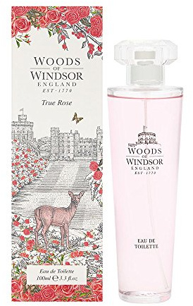 True Rose by Woods of Windsor 3.3 oz Eau de Toilette Spray