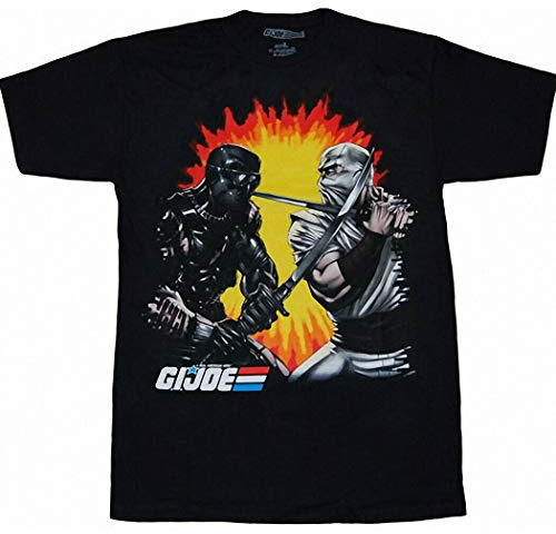 Samurai Joes G.I. Joe Snake Eye Storm Shadow T-shirt (Medium)