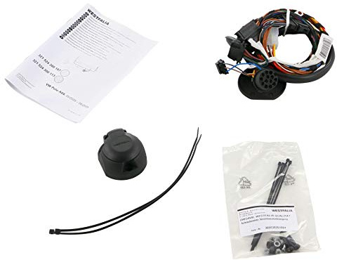 WESTFALIA 321524300113 Elektrosatz Anhängerkupplung E-Satz Anhängevorrichtung Kompatibel mit VW POLO 9N