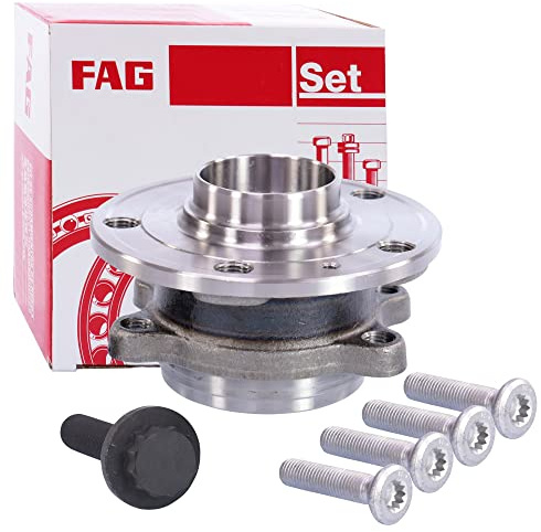 FAG Kit cuscinetto ruota 713610610 | Compatibile con: AUDI A1, A1 Sportback, A3, A3 Cabriolet, A3 Sportback, Q3, TT, TT Roadster, SEAT ALHAMBRA, ALTEA, ALTEA XL