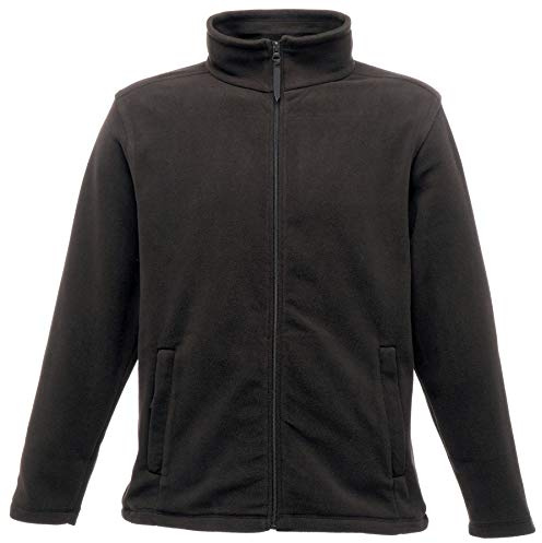 Regatta Men's Micro Full Zip Fleece Jacket, Black (Black), XXXX-Large (Manufacturer Size:4XL)