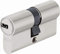 Abus, 45009, EC-SNP 45/45, Cilindro de doble vuelta para puertas / entradas exteriores, Plateado, 45/45 mm