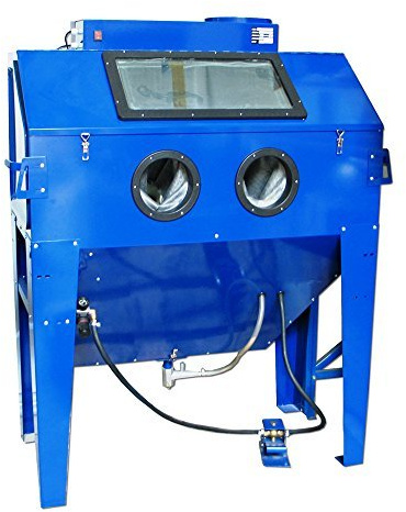 Qteck - Sandstrahlkabine - 420l - BC-420 Sandstrahler - sand blaster cabinet