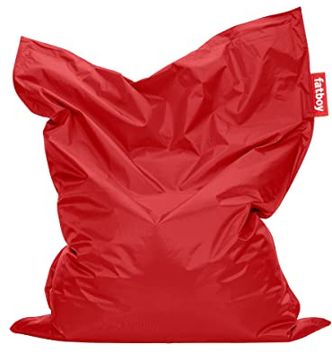 Fatboy Original Pouf XXL - Pouf Geant - 180 x 140 cm - Rouge