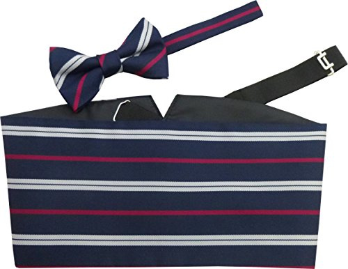 Royal Corps Of Transport Regimental Kummerbund-Set (inkl. Fliege und Einstecktuch), Marineblau, Weiß, Rot, Cummerbund ONLY