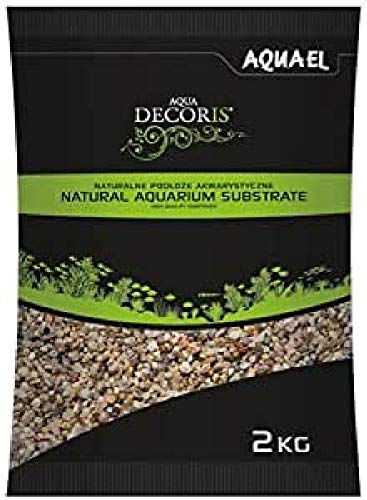 Aquael Grus natur flerfärgad 1,4 – 2 mm – 2 kg