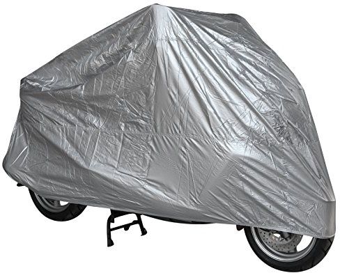 Telo Copri Moto Scooter Naked Customo Impermeabile PVC Universale Argento S