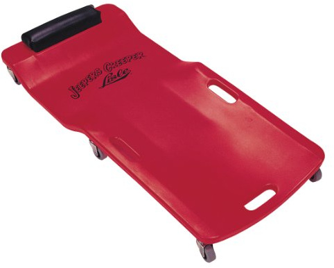 Lisle 92102 bajo Perfil plástico Creeper en Rojo