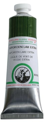 Old Holland Ölfarbe – Klassische Farben 40 MLS – 164 Künstlerfarben B292 Sap Green Lake Extra