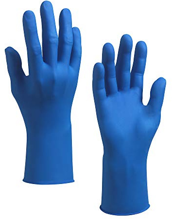 KleenGuard G10 Beidseitig tragbare Nitrilhandschuhe 90099 – Blau, XL, 10x180 (1.800 Handschuhe)