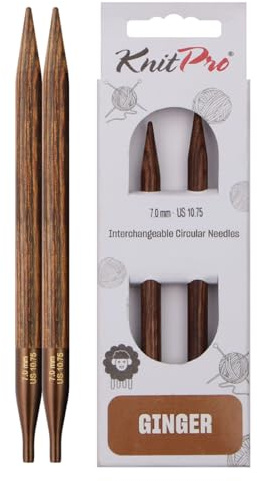 KnitPro K31231 Rundstricknadel, Wood, Sortiert, 7 mm