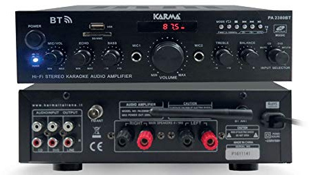 Karma Amplif.PA-2380BT St.2x50w USB Sd4Ing.